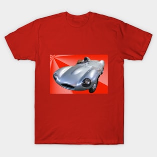 1956 Jaguar D-Type. T-Shirt